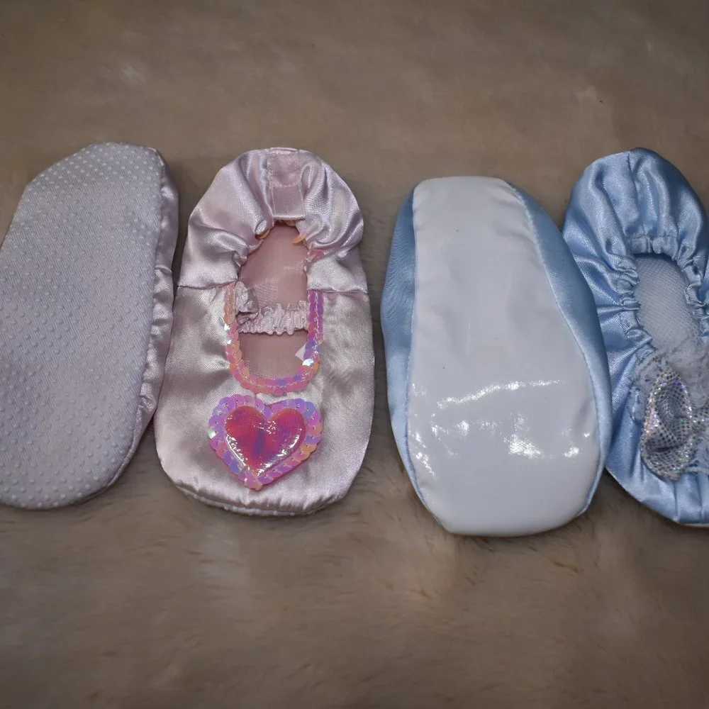 Little Girls Dress-Up Slippers